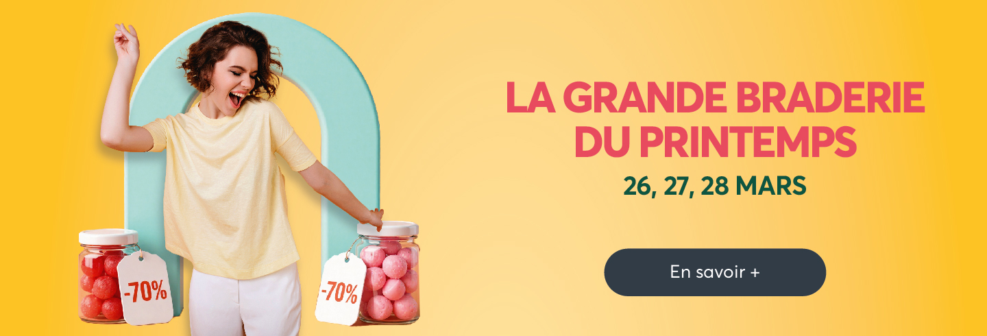 La braderie de votre centre commercial
